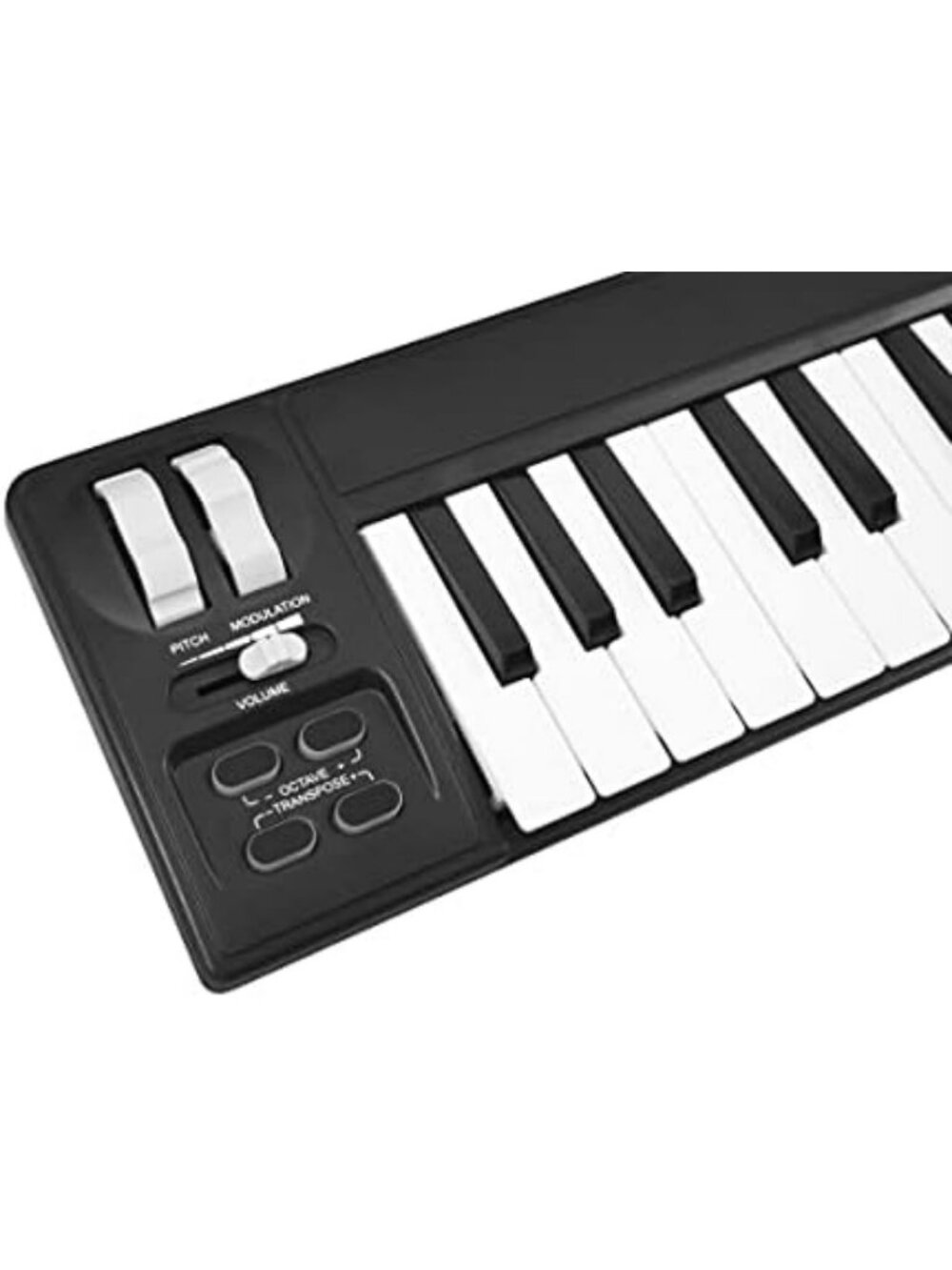 Bluetooth USB MIDI Keyboard Controller - Compact 32-Key Music Instrument - Picture 3 of 5